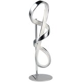 Tri O LED namizna svetilka v srebrni barvi (vi&scaron;ina 47 cm) Padua &ndash; cene