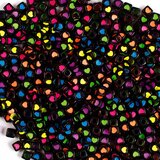 Playbox črn plastičen set kroglic v obliki srca, 300 kosov | Shoptok.si