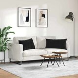 vidaXL jastučići za sofu 2 pcs crna 80 x 40 cm kordura tekstil | shoptok.hr