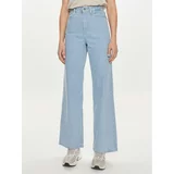 Calvin Klein Jeans hlače K20K206579 Modra Wide Leg