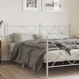  Kovinsko vzglavje belo 180 cm | Shoptok.si
