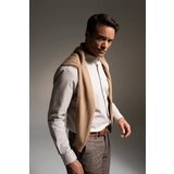 Defacto Modern Fit Polo Neck Flannel Long Sleeve Shirt | shoptok.hr