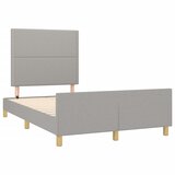  Okvir za krevet bez madraca svjetlosivi 120x190 cm od tkanine | shoptok.hr