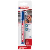Marker permanentni 1,5-3mm okrugli vrh edding 300/1 plavi blister | shoptok.hr