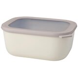 Mepal Cirqula posoda za shranjevanje 3l / 24,9x19,8x10cm / nordijsko bela / plastika PP, TPE, (20542100) | Shoptok.si