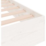  Posteljni okvir bel trden les 75x190 cm 2FT6, (20643609) | Shoptok.si