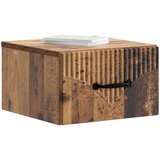  Noćni ormarić za montažu na zid Staro drvo 34,5 x 33 x 20 cm | shoptok.hr