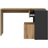 Modern Living Pisalna Miza Corner 1, Barva Hrasta, Antracit | Shoptok.si
