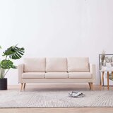  Kavč trosed iz blaga krem | Shoptok.si