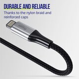 ALLITY kabel AUC-01 USB-C - Lightning 1,0 m 27W ČRNA Slike