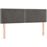  Box spring postelja z vzmetnico temno siva 140x200 cm žamet, (20727326) | Shoptok.si
