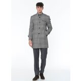 Dewberry PLT8391 MEN'S COAT-PATTERNED BLACK | Shoptok.si