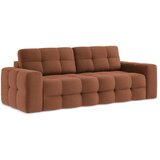 Makamii Sklopiva sofa od bouclé tkanine boja terakote 255 cm Milu – | shoptok.hr