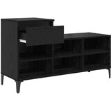  Ormar za cipele Crni hrast 102 x 36 x 60 cm Konstruirano drvo | Eponuda.ba