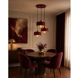  Luster na sajli IGNIA 3xE27/60W/230V bordo/zlatna | Eponuda.com