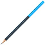 Faber-Castell grafitna olovka faber castel grip b two tone 517010 crno - plava | Eponuda.com