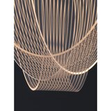 Nova Luce LED viseća svjetiljka aluminijska s mogućnosti zatamnjivanja u zlatnoj boji sa sjenilom od akrilnog stakla ø 52 cm Valentin – | shoptok.hr