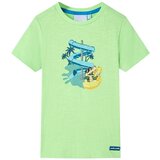  Dječja majica neonskozelena 128 | shoptok.hr