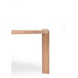 Gazzda Okrugao stolić za kavu od punog hrasta u prirodnoj boji ø 100 cm Kulin – | shoptok.hr