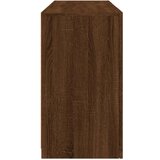 vidaXL Komoda s LED svjetlima boja hrasta 123x37x67 cm | shoptok.hr