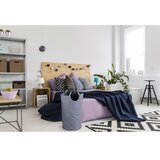 Wenko 3440803100 - Korpa za veš JUMBO 38x72 cm antracit/srebrna/crna | Eponuda.com