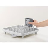 Joseph Joseph Svetlo siv plastičen odcejalnik posode 33,5x31,5 cm Duo – | Shoptok.si