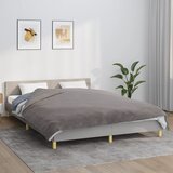 vidaXL Obtežena odeja s prevleko siva 200x225 cm 13 kg blago | Shoptok.si
