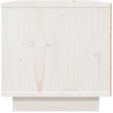  Noćni ormarić bijeli 40 x 34 x 35 cm od masivne borovine | Eponuda.com