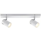 PAULMANN Zidna rasvjetna svjetiljka Zyli (20 W, D x Š x V: 7 x 40 x 11 cm, Bijelo-krom, GU10, Broj žarulja: 2 Kom.) | shoptok.hr