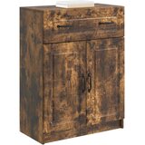  Strani šal Dimljen hrast 66 x 34,5 x 87 cm Inženirski les, (5000217893) | Shoptok.si