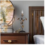  ONLI - Stona lampa COLLANA 1xE14/6W/230V 40 cm bronzana | Eponuda.com
