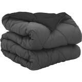 vidaXL Polna celoletna prevleka Črna in anthracit 200 x 135 cm, (5000147108) Cene