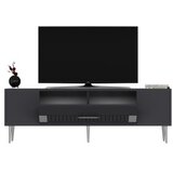 Hanah home tv polica Dekolp4 anthracite silver | ePonuda.com