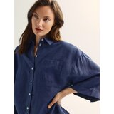 Reserved LADIES` SHIRT - mornarsko plava | shoptok.hr