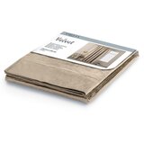 Restilo Bež žametna zavesa AmeliaHome Velvety Simple, 245 x 140 cm | Shoptok.si
