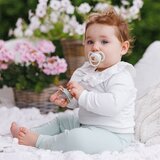 BabyOno ortodontska simetrična duda glow 6-18 mj, 2 kom | shoptok.hr