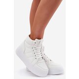 EVENTO High women's sneakers on platform white Tillive | shoptok.hr