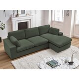 Bobochic Paris Zelena kotna sedežna garnitura Belair – | Shoptok.si