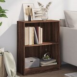 The Living Store Knjižna omara rjavi hrast 60x24x76 cm konstruiran les - Knjižna Omara, (21437114) | Shoptok.si