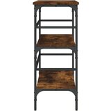  Konzolni stol boja hrasta 100x32x75 cm od konstruiranog drva | shoptok.hr