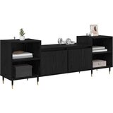 TV ormar Crni hrast 160 x 35 x 55 cm Konstruirano drvo | shoptok.hr