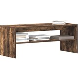 Maison Chic TV omarica - TV stojalo - Televizijska omarica dimljeni hrast 100x40x40 cm inženirski les, (21699054) | Shoptok.si