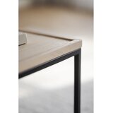 Rowico Stolić za kavu s hrastovom pločom stola u prirodnoj boji ø 70 cm Deerfield – | shoptok.hr