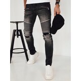 DStreet Spodnie męskie jeansowe ciemnoszare | Shoptok.si