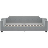  Dnevni krevet na razvlačenje svjetlosivi 100x200 cm od tkanine | shoptok.hr