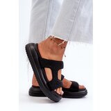 Boto Black Platform Women's Embellished Slippers Jestella | ePonuda.com