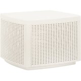 vidaXL Vrtni stol boja bijeli 53 x 53 x 40 cm plastični | shoptok.hr