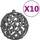 vidaXL Umjetno božićno drvce s rasvjetom i setom kuglica Zelena 180 cm | shoptok.hr