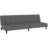 Maison Chic kavč - Sofa - Kanape dvosed z ležiščem temno siv žamet, (21726686) Cene
