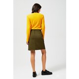 Marisse Checked Skirt With Belt Z-Sc-3011 Mustard | ePonuda.com